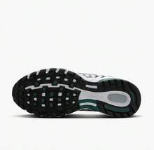 Nike 耐克女士轻盈缓震支撑健身鞋，新款舒适经典户外复古跑步鞋，时尚千禧休闲通勤运动鞋，外出必备，HQ5718-102 - 白黑綠 - 查看 6