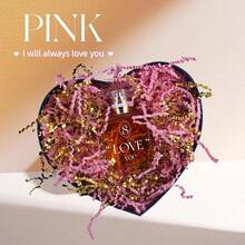 LDKGHE 4 Oz Crinkle Cut Paper Shred Filler Wrapping Baskets Filling Box Birthdays Thanksgiving Easter Weddings Valentines Mother's Day Anniversaries (White And Gold) - 淡粉色和金色 - 查看 4