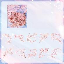 20 peças Adesivos de plantas e flores vintage, faça você mesmo, diário, material de animais de estimação, galhos, adesivos para scrapbooking, artesanato, decoração, álbum, colagem, adesivos