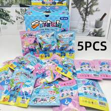 1/5/10/32pcs  Stitch Eraser Collectible Character Set - Stitch PVC Action Figure, Suitable For Home Decoration, Party Gifts, Halloween And Christmas Gifts, Suitable For 14 Years Old And Above,Pencil Eraser, Cute Eraser, Anime Soft Toy, Suitable For Students, School Supplies, Reward Stationery, Eraser, Random Color And Style