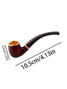 1 pieza Mini tubo desmontable para fumar, tubo pequeño y curvo creativo, accesorio doméstico, regalo de vacaciones, regalo de cumpleaños, regalo para amigos, para uso de tabaco