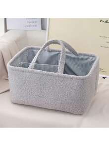 1 Stück multifunktionale Windel Aufbewahrungsbox, Stoffkorb mit großer Kapazität für Windeln, Feuchttücher und andere Babyartikel