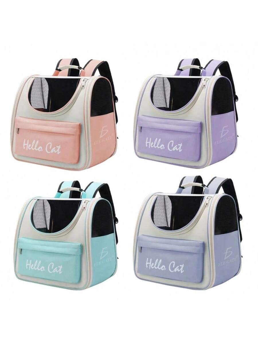 Mochila para mascotas ventilada y transpirable