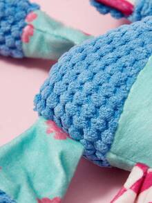 PETSIN Color Random Durable Squeaking Elephant Plush Dog Toy - Bite Resistant, Suitable For All Breeds Of Teeth Cleaning Design, Suitable For Holiday Gifts For Small And Medium-Sized Dogs, Sound Toy Is The Best Birthday Gift To Keep Them Busy - Blue - View 5