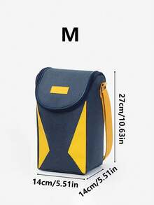 1pc Office Workers' Lunch Box Bags, Waterproof Hand-Held Insulation Bags, Student Insulation Bags, Insulated Ice Packs, Thickened Aluminum Foil With Rice Bags