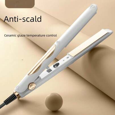 OBOVAY 1pc Professional Straightening & Curling Iron, Negative Ion Hair Straightener & Curler