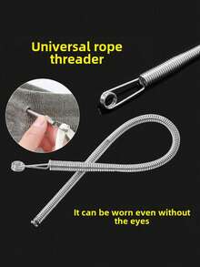 3 件套带环柔性穿线器 - 多功能穿线工具，适用于缝纫、针织、绗缝 - 快速轻松地为裤子、帽子、连帽衫、松紧腰带穿线 - 适合初学者和专业人士 - 彩色 - 查看 6