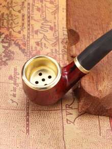 1 pieza Mini tubo desmontable para fumar, tubo pequeño y curvo creativo, accesorio doméstico, regalo de vacaciones, regalo de cumpleaños, regalo para amigos, para uso de tabaco