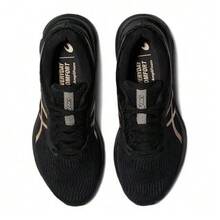 ASICS Women's Running Shoes, Cushioned Casual Comfortable Sneakers, GEL-PULSE 11 Series 1012B138 - Black Gold - View 2