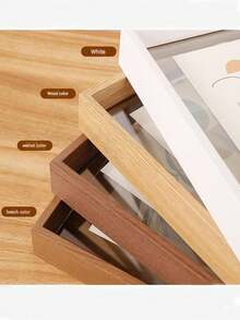 Marco de fotos de doble cara, marco de fotos vintage de vidrio acrílico de alta transparencia y madera-plástico, marco de fotos DIY, adecuado para fotos, marco de exhibición de especímenes, marco de caligrafía, adecuado para decoración de sala de estar y dormitorio, fiesta de vacaciones, regalo de cumpleaños, decoración del hogar, decoración interior, almacenamiento creativo de especímenes de plantas de escritorio y regalo del Día de San Valentín.