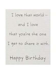 Romantic Birthday Card YouAndMe Moments