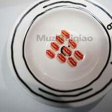 10 Mini Resin Hot Dog Figurines, Fake Hot Dog Toy House Decoration, Micro Landscape DIY Craft Ornaments, Suitable For Toy House Accessories, Miniature Toy House Accessories - 10個 - 查看 9