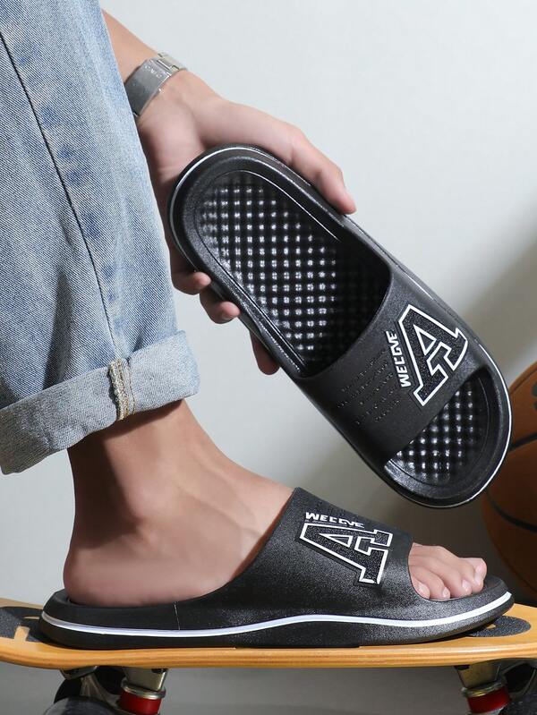 2025 New Men's Slippers, Summer Outdoor Wear, Indoor Home Anti-Slip Thick Sole, Plus Size, Couples Casual Sandals