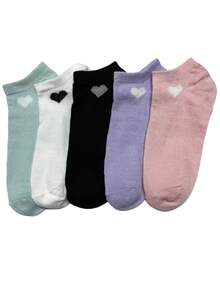 40pcs/20pcs/10pcs/6pcs/2pcs Of Women's Short Socks,Invisible Socks,White Socks,Women Socks,Cute Socks,Girls Socks, Black Socks,Cartoon Details, Guide Rail Breathable Hole Design, Moisture Wicking, Soft And Smooth, Suitable For Various Holidays, Sports, Leisure, Business And Other Daily Wear, Can Be Worn All Year Round, Color Combinations Are Random.
