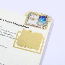 Marcapáginas de metal estilo gótico vintage, accesorios de lectura para lectores, adecuados como regalos de cumpleaños, regalos navideños para familiares y amigos, artículos de papelería de moda, regalos góticos