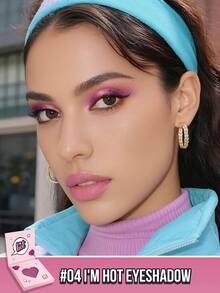 Misslyn I'm Hot Eyeshadow, Monochrome Color/Colour Evenly Pigmented Smooth Blendable Eyeshadow To Create Multi-Dimensional Eye Looks, Matte And Shimmer And Glitter Eye Looks,High Pigmented, Long Lasting, - #4 - View 2