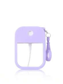 1件/2件 38ml/50ml 便携式高压喷雾瓶, 多种颜色可选, 简约可爱的多色卡片分体瓶, 可重复使用的酒精液体香水旅行便携瓶, 硅胶保护套, 细雾酒精洗手液, 可再填充便携式卡片喷雾瓶, 洗手液瓶,