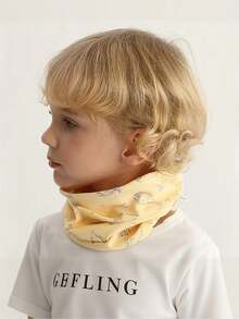 1 件柔软温暖的颈部保暖围巾 - 男孩和女孩的冬季面部保护 - 可机洗的青少年围巾，采用易环绕设计 - 适合滑雪、雪地游戏、日常户外活动的寒冷天气配件 - 送给青少年和青少年的理想礼物，冬季围巾，俏皮的动物图案 - 彩色 - 查看 6