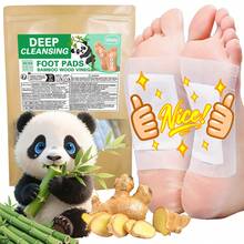 30/50 parches para los pies, parches de moxibustión de artemisa natural para los pies, parches desintoxicantes, parches de reflexología herbaria y acupresión adhesivos para una limpieza profunda, mejorar el sueño, aliviar la fatiga, el estrés, el dolor corporal, con ingredientes a base de plantas para hombres y mujeres, usar después de remojar los pies para un efecto mejorado, cuidado de los pies y el Body