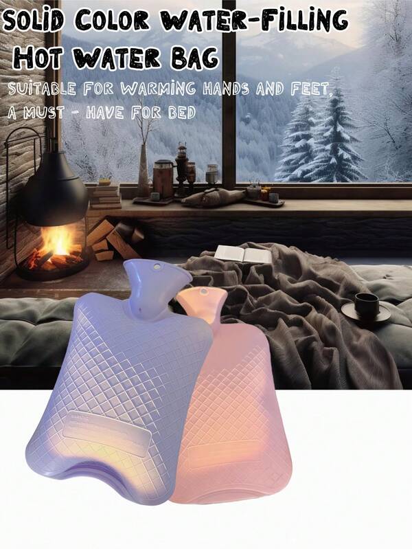 كيس ماء ساخن من البي في سي، ضروري للدفء في الشتاء، متوفر بأحجام صغيرة ومتوسطة وكبيرة. & متين: مصنوع من البي في سي عالي الجودة، والبطانة الداخلية تضمن الاستخدام الموثوق. & متعدد الاستخدامات: يعمل كدفاية للأيدي أو القدمين أو السرير - مثالي لأيام البرودة. & سهل الاستخدام: ما عليك سوى ملؤه بالماء للحصول على دفء فوري ودائم.
