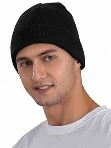 3Pcs Winter Hat Scarf Gloves Slouchy Beanie Snow Knit Skull Cap Touch Screen Mittens Circle Scarves Winter Knit Beanie Hat Neck Warmer Scarf And Touch Screen Gloves Set Thermal Lined Skull Cap For Men