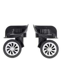 2/4pcs Luggage Replacement Wheels, Suitcase Swivel Casters, Luggage Accessories, Replacement Wheels For Suitcases, Fabric Luggage, Luggage Wheels, Luggage Accessories, Replacement Handle Wheels, Classic Roller Suitcase, Suitcase Replacement Wheels, Travel Accessories