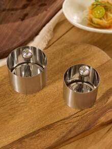 Cirelle 1pc Sushi Tools, Cold Dish Molds, Cake Molds, 304 Stainless Steel, Kitchen Gadgets, Baking Utensils, For Kitchens, Restaurants, Cake Shops, Sushi Restaurants - Sushi Tools - View 5