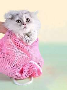 Cat Washing Bag Cat Grooming Tool For Nail Clipper Pet Cleaning Supplies Anti-Scratch Anti-Bite Bathing Bag ﻿