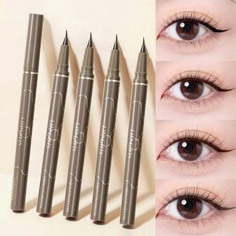 Ultra Fine Eyeliner Waterproof, Sweat-Resistant, Smudge-Proof, Smooth Liquid Eyeliner Pencil Suitable For Beginners,1Count