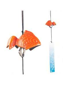 Japanese Traditional Lucky Small Wind Chimes For Outside, Iwachu Cast Iron Bless Temple Wind Bell Memorial And Sympathy Leaf Wind Chimes Indoor Garden Bell, Patio, Balcony (Leaf) - Animal Styles - View 20