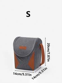 1pc Office Workers' Lunch Box Bags, Waterproof Hand-Held Insulation Bags, Student Insulation Bags, Insulated Ice Packs, Thickened Aluminum Foil With Rice Bags