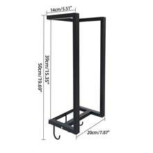 1 件 2 层壁挂式毛巾架，现代金属壁挂式毛巾架 - 多功能浴室收纳架，易于组装，节省空间的浴室收纳架，适用于家庭、卧室、毛巾、手巾、浴巾。