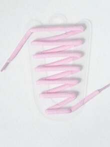 粉色系列涤纶鞋带，时尚运动鞋鞋带，女士专用运动鞋和运动鞋鞋带 - 彩色 - 查看 3