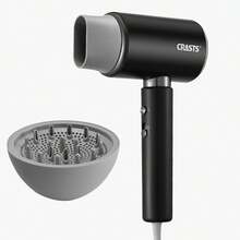 CRASTS Professional Hair Dryer, High Power, Blue Light Hair Care, Cold & Hot Air, Salon & Home Use, Quiet Operation