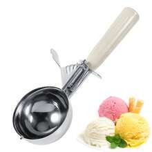 Ice Cream Scoops & Stacks - White - View 1