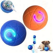 1Pcs Dog Ball, Interactive Dog Toys Dog Ball, [2025 Newly Upgraded] Durable Motion Activated Automatic Rolling Ball Toys, Self Moving Vibrating Smart Jumping Automatic Moving Bouncing And Rotating Balls For Pets, For Small/Medium, USB Rechargeable,Easy To Clean And Carry,Suitable For Both Indoor And Outdoor Use - 橘子花 - 查看 3