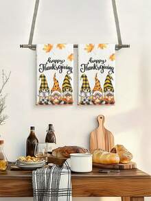 2 Stücke/12 Stücke, Drei-Zwerge-Design, Oversized, geeignet für Herbst/Winter/Frühling/Sommer/Halloween/Weihnachten/Thanksgiving/Valentinstag/Ostern, saisonale Heimdekoration, Feiertags-Heimdekoration, Küchentücher, Geschirrtücher, Küche, Camping, Campingausrüstung, Campingzubehör, Handtücher