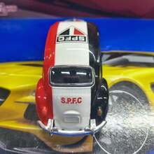 Carrinho Fusca Ferro Fricção Metal Miniatura Brinquedo equipe