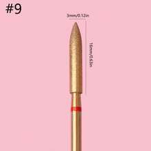 1 件装角质层清洁指甲钻头，钛合金俄罗斯指甲钻头，专业指甲下清洁器，用于去除角质层死皮