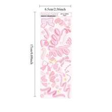Lace Bow Ribbon Stickers, Ins Cute Stickers For Scrapbooking, DIY Decoration, Gift Wrapping, Reward Stickers, Notebook Labels, Growth Encouragement Stickers, Suitable For Scrapbooks, Bullet Journals, Notebooks, Laptops, Skateboards, Holiday Gifts, Skateboard Stickers, Fun Stickers