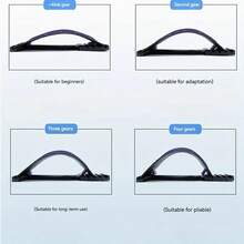 Adjustable Multi-Level Back Stretcher: Yoga, Pilates And Fitness Back Massager, Manual Back Massager