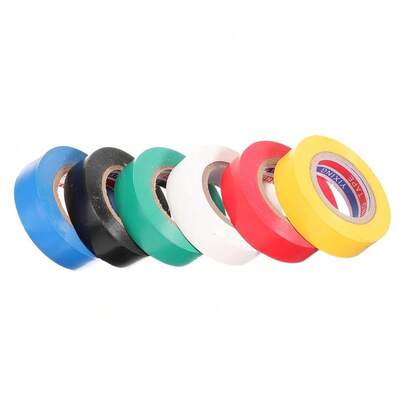 [Free Shipping]1 Roll Of 10 Meters Of 15mm Diameter Black Electrical Tape, High Temperature Resistant Plastic Insulating Tape, High-Grade Black Waterproof Tape, PVC Waterproof Self-Adhesive Electrical Tape, Wire Insulation Tape, Strong Self-Adhesive, High Viscosity, Cold And High Temperature Resistant, Waterproof And Moisture-Proof, For Wiring Harness Wrapping