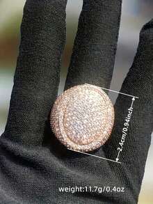 1 PC Luxury Cubic Zirconia Ring For Women For Wedding Engagement Party Jewelry Valentine's Day Gift - 1# - View 10