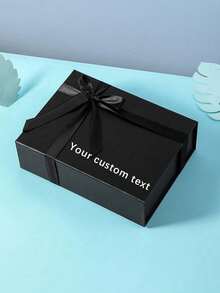 1个定制个性化磁性礼盒，3种颜色可选，适合生日、婚礼、圣诞节礼物，密封包装，无需熨烫，装饰性强，复古风格，高品质，可爱，可定制，独一无二，适合周年纪念日、情人节、婚礼等场合，婚礼必备。 - 彩色 - 查看 8