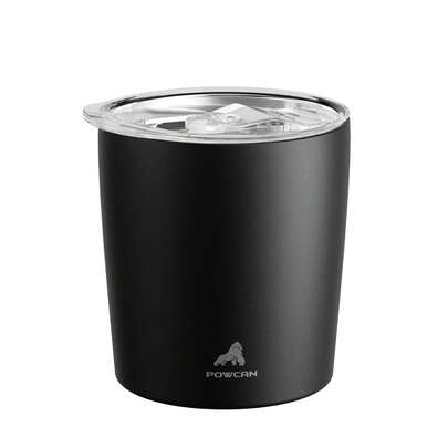 Caneca de viagem com leite e café à prova de derramamento - 8 oz Caneca térmica com tampa, caneca de café com leite e café da manhã em aço inoxidável com parede dupla, xícara de café para bebidas quentes e frias