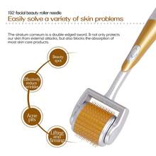 Original Beauty Tool ZGTS 192 Derma Roller For Face Beauty Beard Grow Premium For Men Women Skin Facial