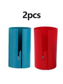 2件/1件滑动式礼品包装纸切割器，节日派对裁纸机，滑动式包装纸切割器，礼品包装剪刀，圣诞装饰纸裁切器，圆形裁纸器