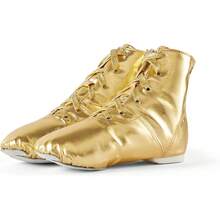 Jazz Shoes For Woman Canvas Dance Boots Split Sole Ballroom Dancing Flat-2025 - 白色 - 查看 3