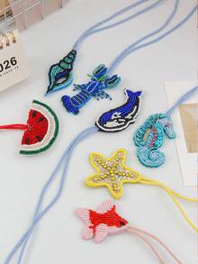 1 Mặt dây chuyền túi xách đính hạt thủ công, Mặt dây chuyền túi xách đính hạt, Móc chìa khóa trang trí kim sa, Móc chìa khóa dây treo, Miếng vá đính hạt giả 3D thủ công, Dây đeo túi pha lê, Phụ kiện trang trí treo xe hơi cho phụ nữ, Hạt, Hạt khảm. - Nhiều màu - Xem 5