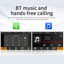 7-Inch Portable Wireless CarPlayer Car Display Bluetooth Hands-Free Multimedia Car Radio Intelligent Interconnected Car Terminal B500W - 黑色 - 查看 5